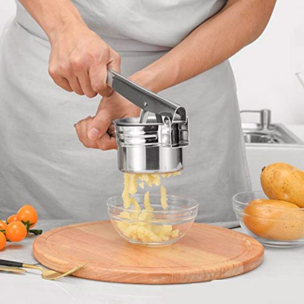 Stainless Steel Juice + Potato Presser - Image 2