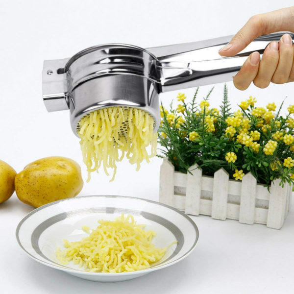 Stainless Steel Juice + Potato Presser - Image 5